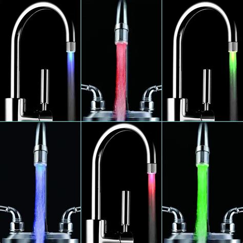 Robinets Coloré LED robinet d eau robinet d eau robinet capteur de