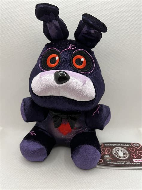 Five Nights At Freddys Fnaf Blackheart Bonnie Plush Soft Toy Funko