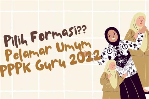 Dibatalkan Pelamar Umum Pppk Guru Sudah Bisa Pilih Formasi