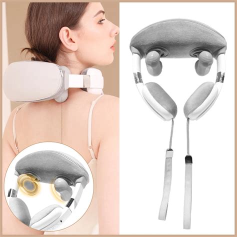 Shiatsu Neck Massager Wireless Electric Deep Tissue Massagers With Heat 5d Kneading Massage