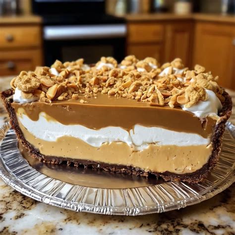 Amish Peanut Butter Cream Pie Cooking Art