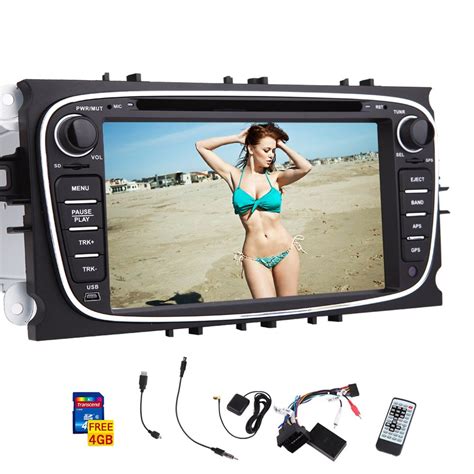 Buy Lowest Price Black In Dash Gps Car Stereo For Ford Focus Mondeo S