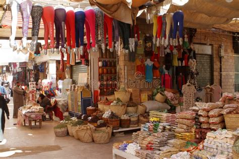 Der Orientalische Markt Von Assuan In Ägypten Redaktionelles Foto