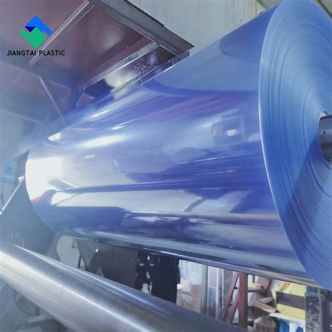 Jiangtai Chinese Factory Clear Plastic Rigid Transparent PVC Film Roll