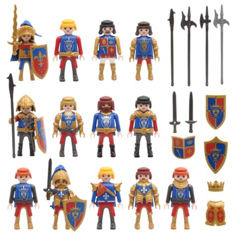 Playmobil L Wen Ritter K Nig Prinz Schmied Herold Ritter Bogensch Tze