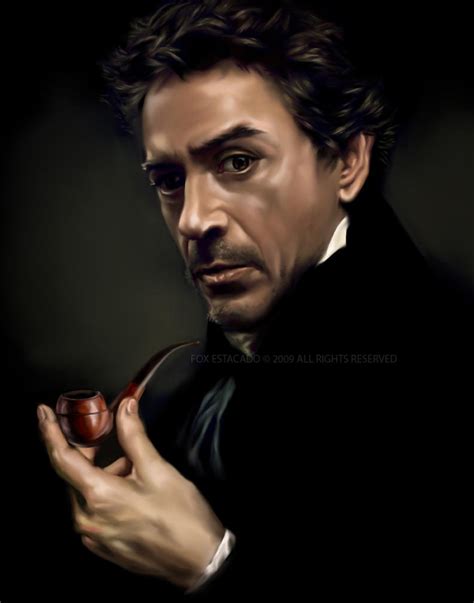 Portrait Of Sherlock Holmes By Foxestacado On Deviantart