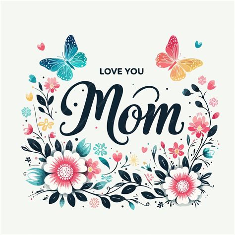 Premium Vector Happy Mothers Day Background Image With Mothers Day