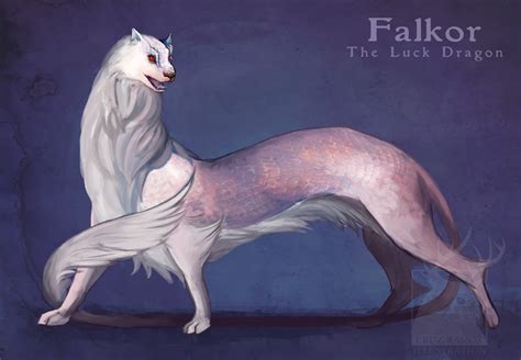 Falkor the luck dragon by PlasticBee on DeviantArt