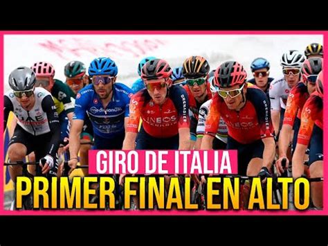 Giro De Italia Etapa Clasificaci N General Y C Mo Quedaron