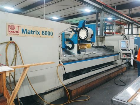 Used 2015 KNUTH Matrix 6000 Vertical Machining Centers 22666 520