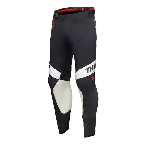 Thor MX Pants Prime Analog - Black/White | Maciag Offroad