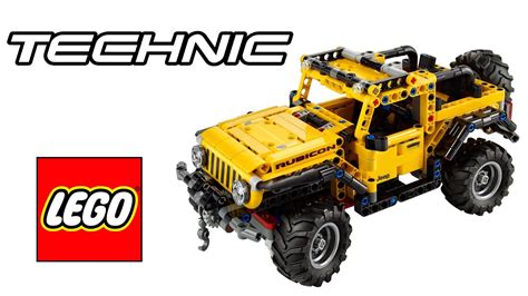 Lego Technic 42122 Jeep Wrangler Speed Build Review Youtube