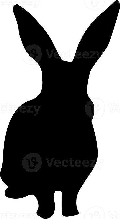 Free Silhouettes Of Rabbit Rabbit Pose Easter And The Year Of The