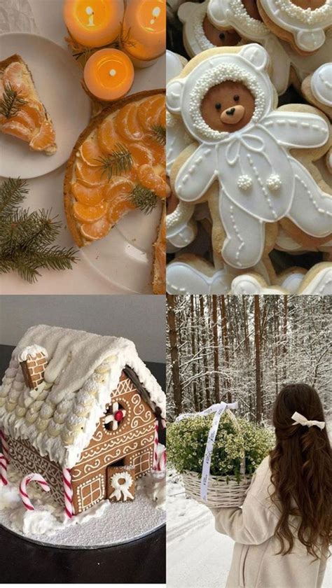 Winter Whisper Collage Ideas Teddy Bear Cookies 1 Fab Mood