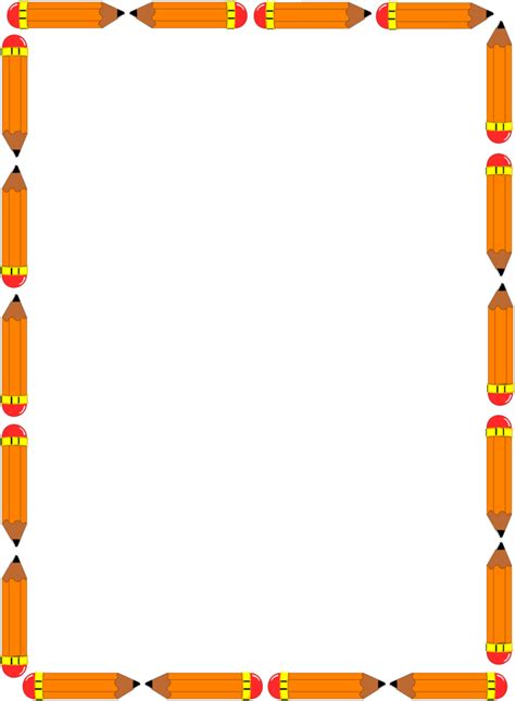 Free Pencil Border Cliparts, Download Free Pencil Border Cliparts png ...