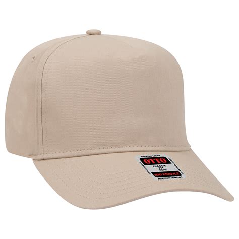 Otto Cap Panel Mid Profile Baseball Cap Walmart