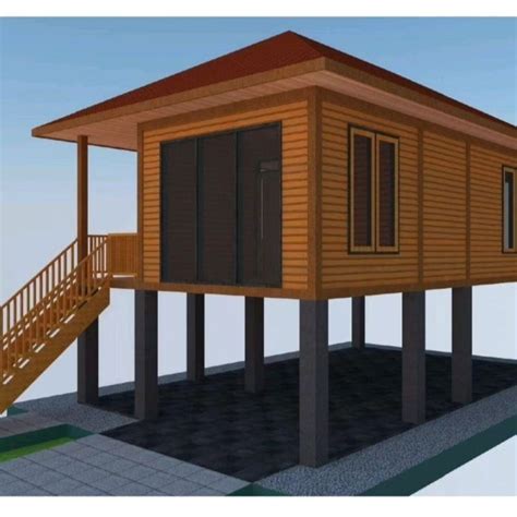 Rumah Kayu Panggung Minimalis Properti Dijual Di Carousell