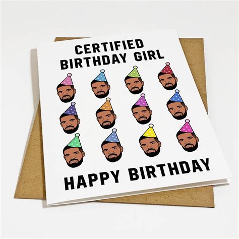 Drake Savage Rich Flex Birthday Card Worksheets Library