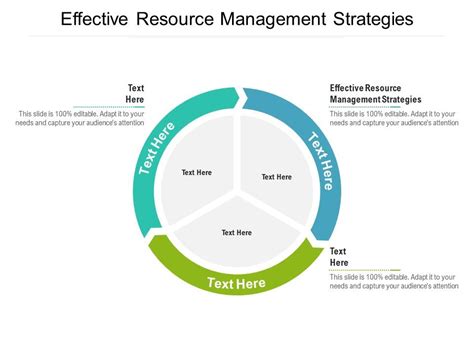 Effective Resource Management Strategies Ppt Powerpoint Presentation