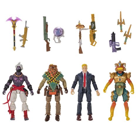 Buy FORTNITE Solo Figures Squad Mode Four 4 Inch Highly Detailed