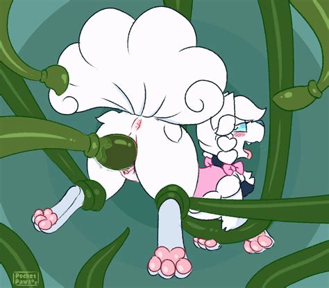 Rule 34 Alolan Form Alolan Vulpix Animated Anus Bedroom Eyes Blush