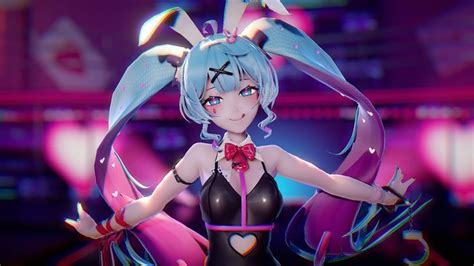 MMD ラビットホール Rabbit Hole by DECO 27 TDA 初音ミク2024 初音ミク ミク ラビット