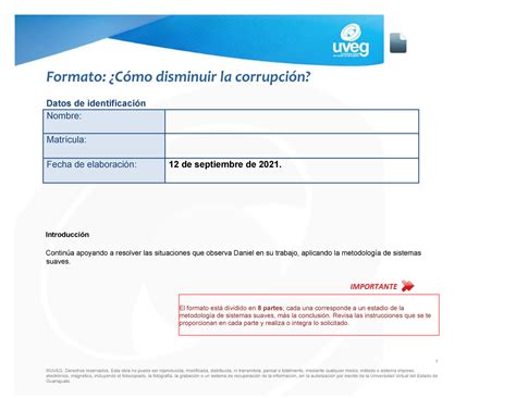 Cómo disminuir la corrupción Formato Cómo disminuir la corrupción