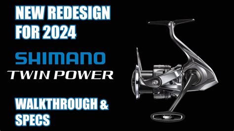 2024 SHIMANO TWIN POWER FE REDESIGN COMPLETE WALKTHROUGH YouTube