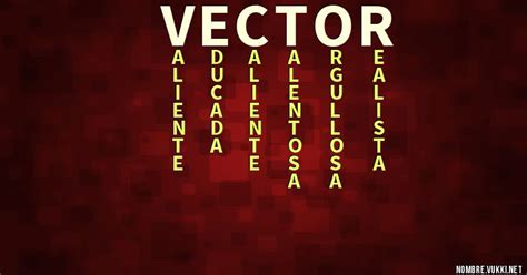 Qué Significa Vector