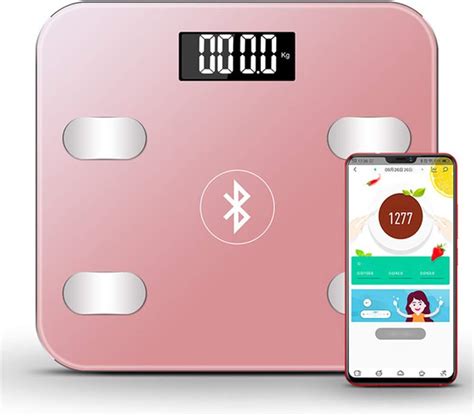 Home Sharing Smart Bathroom Scale Bluetooth Body Fat Scale With Lcd