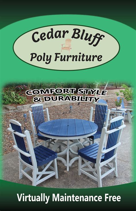 Cedar Bluff Poly Furniture Just Plain Business
