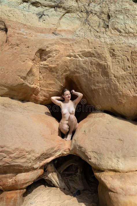 Naked In A Cave Stock Photo Image Of Elegant Erotic