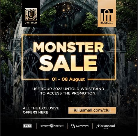 Reduceri S A Dat Startul Campaniei Monster Sale Cu Ocazia Untold A