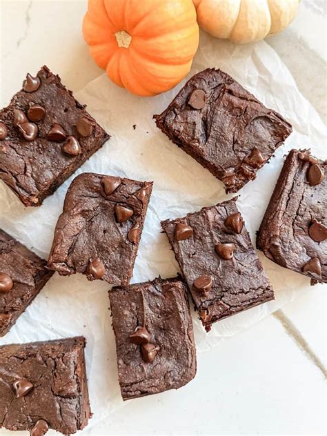 Vegan Pumpkin Brownies Lovely Delites