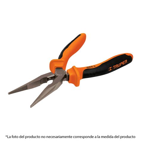 Pinza Punta Y Corte 7 Mango Comfort Grip Cod 12348