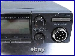 Icom Ic Mhz Fm W Transceiver Amateur Ham Radio Made In Japan