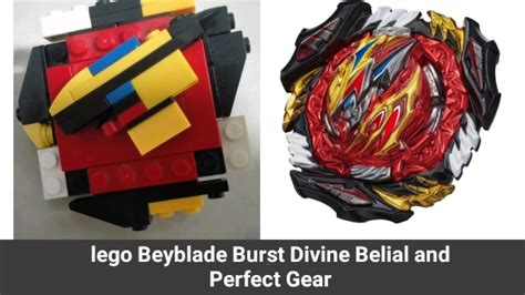 Lego Beyblade Burst Divine Belial And Perfect Gear YouTube