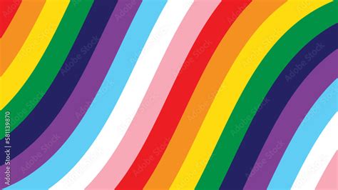 Lgbtq Pride Rainbow Background Lgbtqia Gay Pride Rainbow Flag Background Stripes Pattern