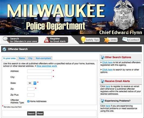 Milwaukee Police Launch New Website To Track Sex Offenders In The City