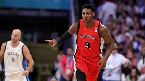 Rj Barrett Helps Canada Hold Off Greece Despite Ferocious Effort From