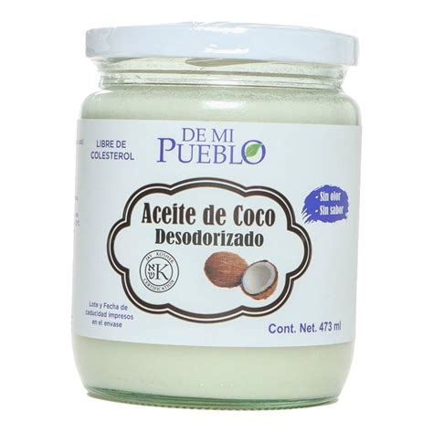 Aceite De Mi Pueblo De Coco Desodorizado 473 Ml Walmart