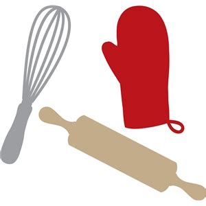 Silhouette Design Store - View Design #10885: 'cooking' utensils