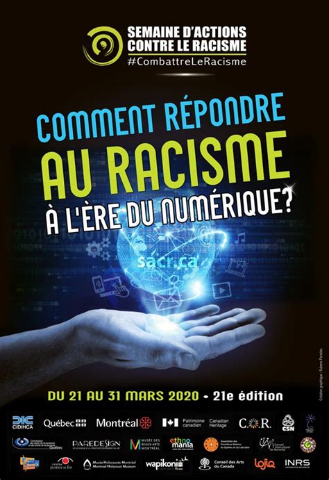 Semaine Dactions Contre Le Racisme Sacr