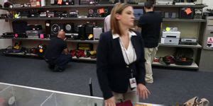 XXXPAWNSHOPS Facialized Pawnshop Customer With Big Tits Tnaflix