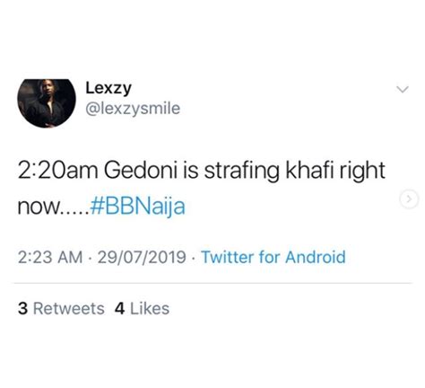 BBNaija Gedoni And Khafi Caught Having Sex Again TV Movies Nigeria