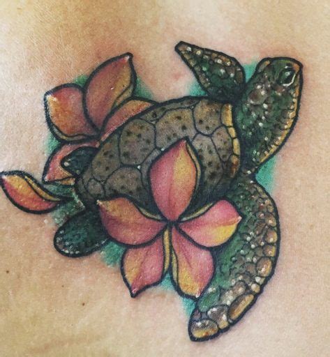 Turtle Tattoo By Maui Tattoo Artist Andre Leone Mid Pacific Tattoo