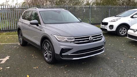 Volkswagen Tiguan 15tsi Elegance Moonstone Grey New Car Wrexham Volkswagen Youtube