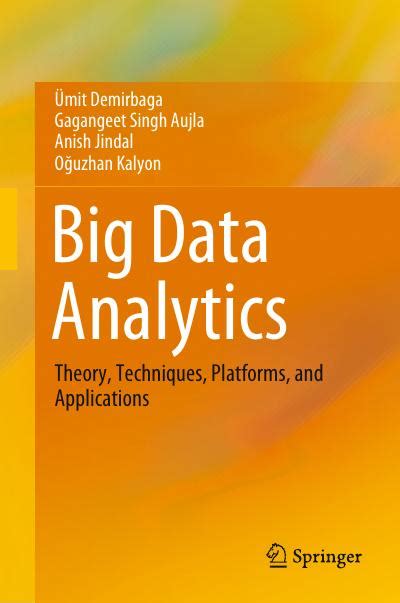 Big Data Analytics Theory Techniques Platforms And Applications Coderprog