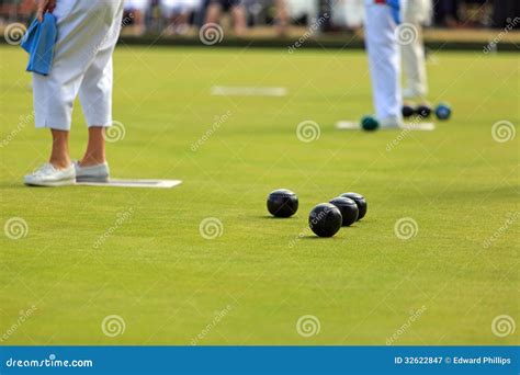 Ladies Lawn Bowls Royalty Free Stock Photography - Image: 32622847