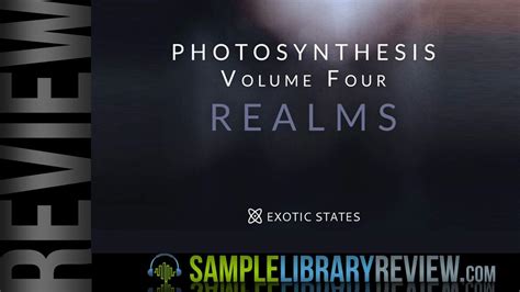 Review Photosynthesis Vol 4 Realms From Exotic States Sample Library